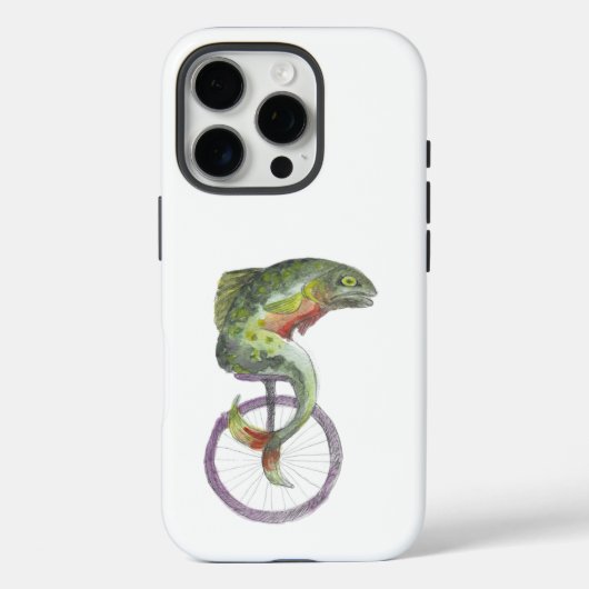 Fish iPhone 16 Pro Case (Achterkant)