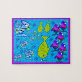 Fish Jigzaag Puzzle Legpuzzel (Horizontaal)