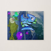 Fish Jigzaag Puzzle Legpuzzel (Horizontaal)