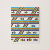 Fish Jigzaag Puzzle Legpuzzel (Verticaal)