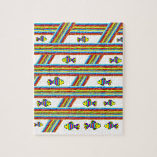 Fish Jigzaag Puzzle Legpuzzel
