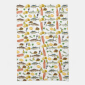 Fish Kitchen Hand Towel Theedoek (Verticaal)