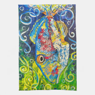 Fish Kitchen Towel Theedoek