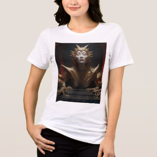 Fish Lady beroemd gemaakt door Juan Cabana 2024 Tri-Blend Shirt
