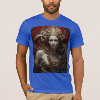 Fish Lady beroemd gemaakt door Juan Cabana T-shirt