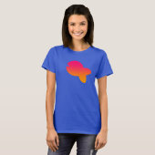 Fish Logo Blue T-shirt (Voorkant volledig)