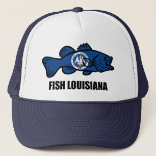Fish Louisiana Trucker Pet