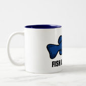 Fish Louisiana Tweekleurige Koffiemok (Links)