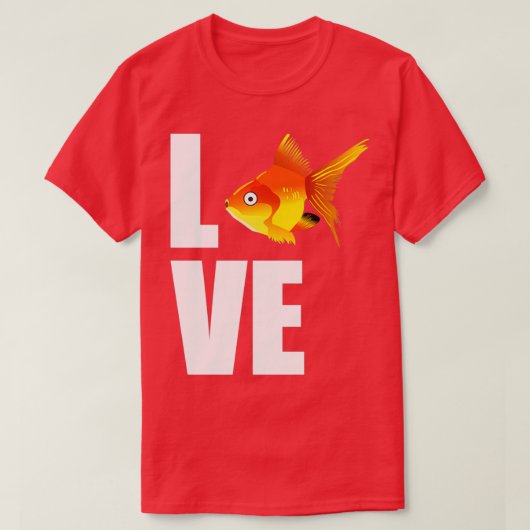 Fish Love 3 T-shirt (Design voorkant)