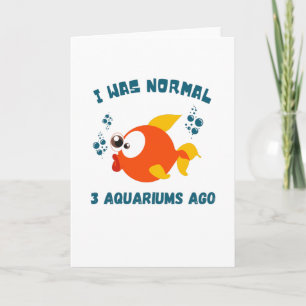 Fish Lovers Aquarium Humor Grappige Vis Kaart
