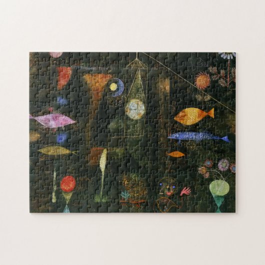 Fish Magic, 1925, door Paul Klee Legpuzzel (Horizontaal)