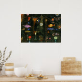 Fish Magic, 1925, door Paul Klee Poster (Keuken)