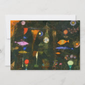 Fish Magic, Infinity Stippen van After Paul Klee Feestdagenkaart (Voorkant)