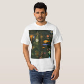 Fish Magic, Infinity Stippen van After Paul Klee T-shirt (Voorkant volledig)