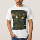Fish Magic, Infinity Stippen van After Paul Klee T-shirt (Voorkant)
