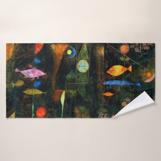 Fish Magic, Paul Klee Badhanddoek (Badhanddoek)
