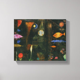Fish Magic - Paul Klee Canvas Afdruk