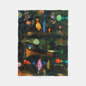Fish Magic, Paul Klee Fleece Deken (Voorkant)