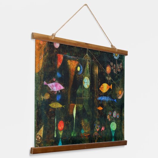 Fish Magic, Paul Klee Hangend Wandkleed (Gebogen)