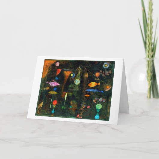 Fish Magic, Paul Klee Kaart (Voorkant)
