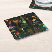 Fish Magic, Paul Klee Kartonnen Onderzetters (Schuin)