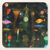 Fish Magic, Paul Klee Kartonnen Onderzetters (Voorkant)
