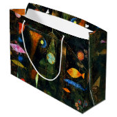 Fish Magic, Paul Klee Large Gift Bag Groot Cadeauzakje (Achterkant Gekanteld)