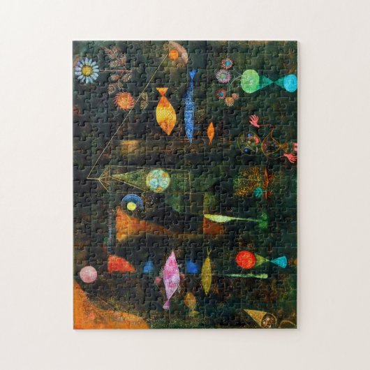 Fish Magic, Paul Klee Legpuzzel (Verticaal)