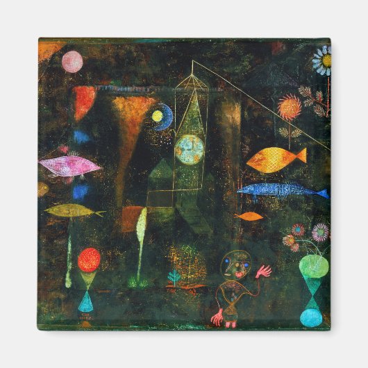 Fish Magic, Paul Klee Magneet (Voorkant)