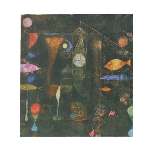 Fish Magic - Paul Klee Notitieblok (Voorkant)