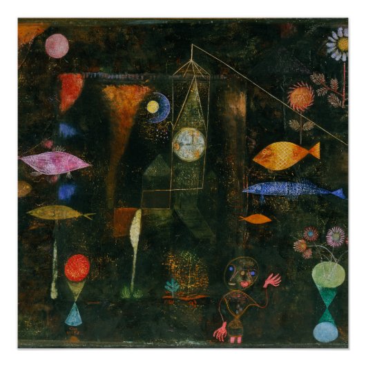 Fish Magic - Paul Klee Perfect Poster (Voorkant)