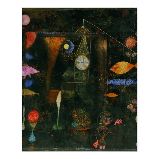 Fish Magic - Paul Klee Perfect Poster (Voorkant)