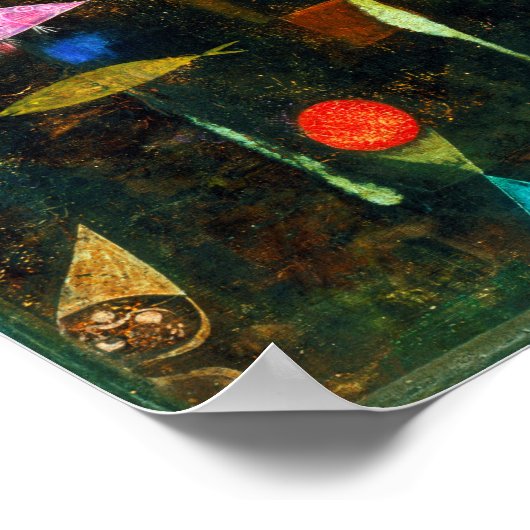 Fish Magic, Paul Klee Poster (Hoek)