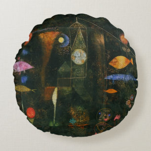 Fish Magic - Paul Klee Rond Kussen