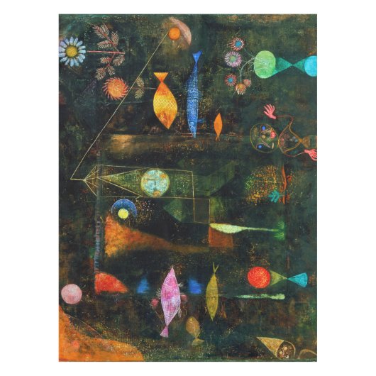 Fish Magic, Paul Klee Tafelkleed (Voorkant)