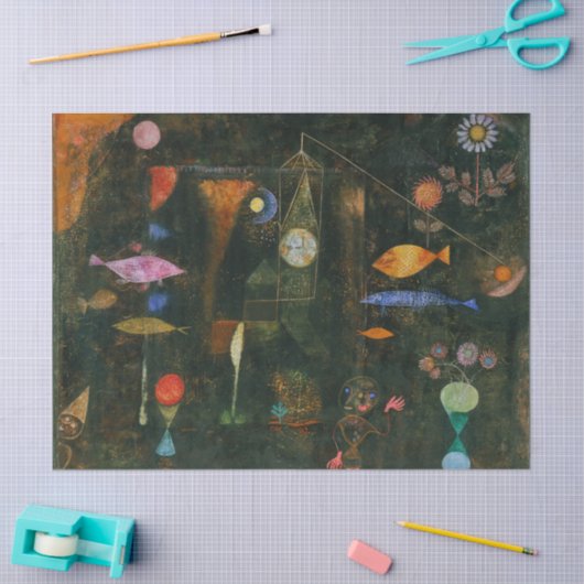 Fish Magic - Paul Klee Tissuepapier (Craft)