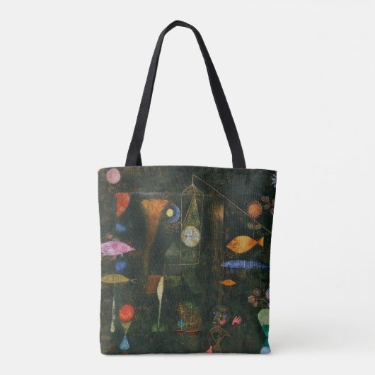 Fish Magic - Paul Klee Tote Bag (Achterkant)