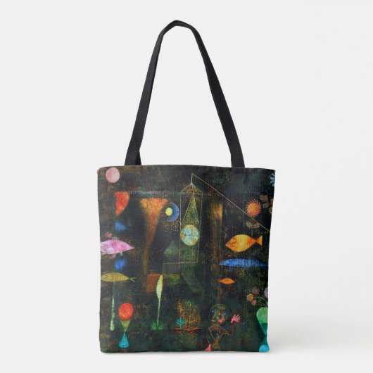 Fish Magic, Paul Klee Tote Bag (Achterkant)