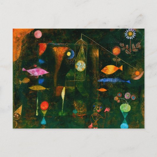 Fish Magic van Paul Klee (1925) Briefkaart (Voorkant)