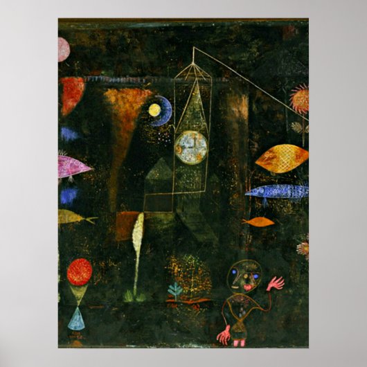 Fish Magic van Paul Klee Poster (Voorkant)