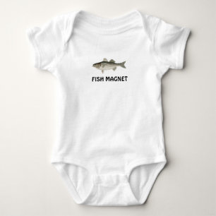Fish Magnet baby onderhemd Romper