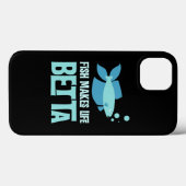 Fish Make Life Betta Fish Pun For Aquarium Owners Case-Mate iPhone Case (Achterkant (horizontaal))