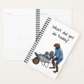 Fish Man Herfst Fun Ride Fantasy Art Planner (Display)