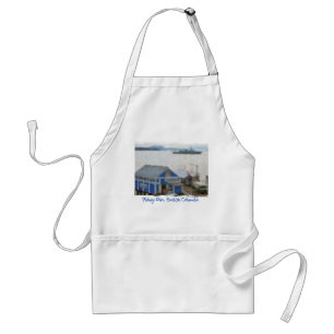 Fish Market, Sidney, BC Chef's Apron Standaard Schort