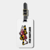 Fish Maryland Bagagelabel (Voorkant verticaal)