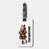 Fish Maryland Bagagelabel (Achterkant verticaal)