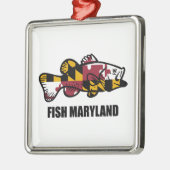 Fish Maryland Metalen Ornament (Links)
