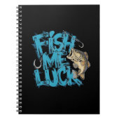 Fish Me Luck Graffiti Bass Art Notitieboek (Voorkant)