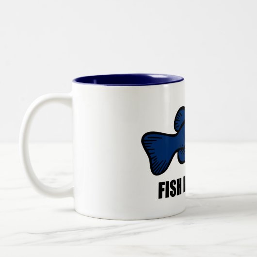 Fish Michigan Tweekleurige Koffiemok (Links)
