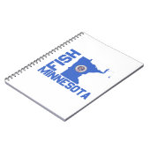 Fish Minnesota Notitieboek (Linkerzijde)
